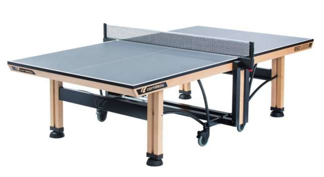 Теннисный стол Cornilleau COMPETITION 850 WOOD ITTF профессиональный серый Теннисный стол Cornilleau COMPETITION 850 WOOD ITTF профессиональный серый