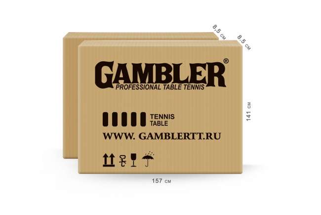 Теннисный стол GAMBLER Edition Indoor BLUE Теннисный стол GAMBLER Edition Indoor BLUE