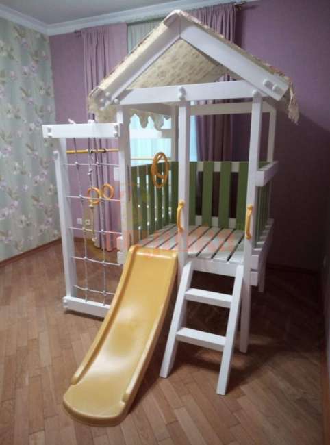 Игровой комплекс Савушка Baby 12 оливковый Игровой комплекс Савушка Baby 12 оливковый