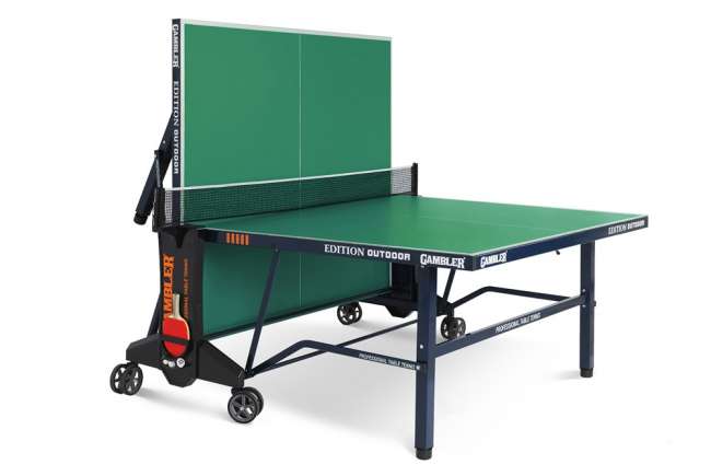 Теннисный стол всепогодный GAMBLER Edition Outdoor GREEN Теннисный стол всепогодный GAMBLER Edition Outdoor GREEN