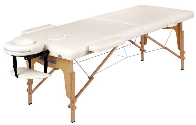 Массажный стол складной Mizomed Standart 2 крем Массажный стол складной Mizomed Standart 2 крем