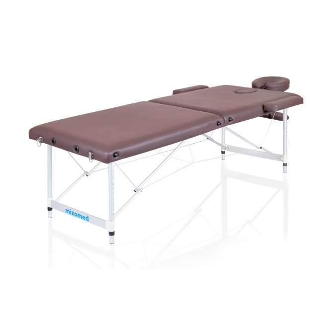 Массажный стол складной Mizomed Standart AL 2 кофе Массажный стол складной Mizomed Standart AL 2 кофе