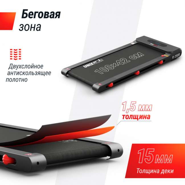 Беговая дорожка UNIX Fit R-250R Беговая дорожка UNIX Fit R-250R