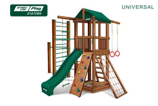 Детский городок Start Line UNIVERSAL премиум Кедр