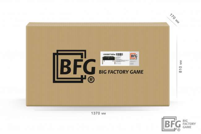 Настольный футбол кикер BFG Tournament Premium Pearl Настольный футбол кикер BFG Tournament Premium Pearl