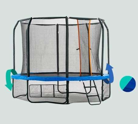 Батут Hasttings Sky Double 13 ft (396 см) NEW комплект Батут Hasttings Sky Double 13 ft (396 см) NEW комплект