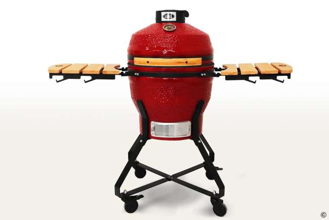Керамический гриль-барбекю Start Grill 18 дюймов (красный) (45 см)