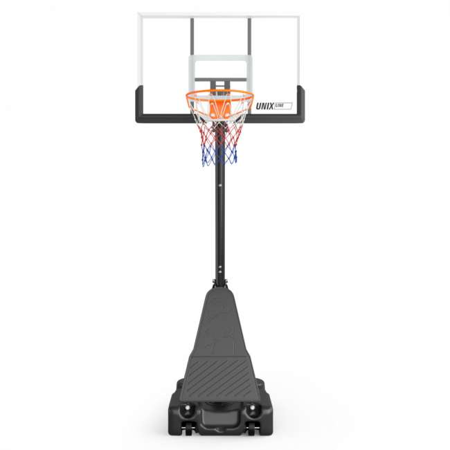 Баскетбольная стойка UNIX Line B-Stand-PC 49x33" R45 H240-305 см Баскетбольная стойка UNIX Line B-Stand-PC 49x33" R45 H240-305 см