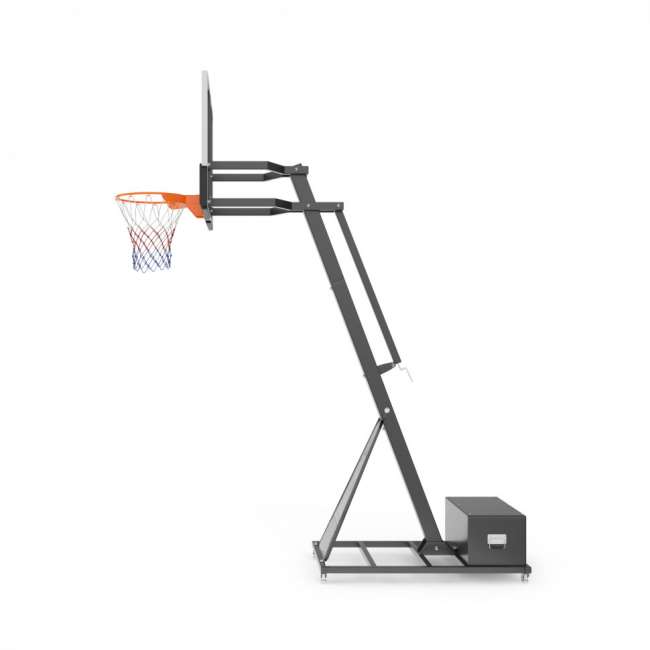 Баскетбольная стойка UNIX Line B-Stand-PC 54"x32" R45 H230-305 см с платформой для противовеса Баскетбольная стойка UNIX Line B-Stand-PC 54"x32" R45 H230-305 см с платформой для противовеса