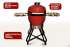 Керамический гриль-барбекю Start Grill 22 дюйма (красный) (56 см) Керамический гриль-барбекю Start Grill 22 дюйма (красный) (56 см)