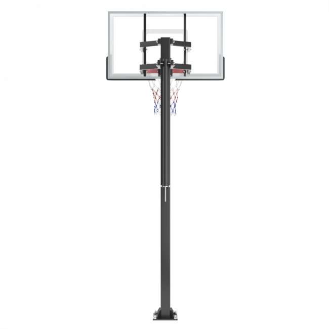 Баскетбольная стойка стационарная UNIX Line B-Stand-PC 54"x32" R45 H230-305 см поликарбонат Баскетбольная стойка стационарная UNIX Line B-Stand-PC 54"x32" R45 H230-305 см поликарбонат