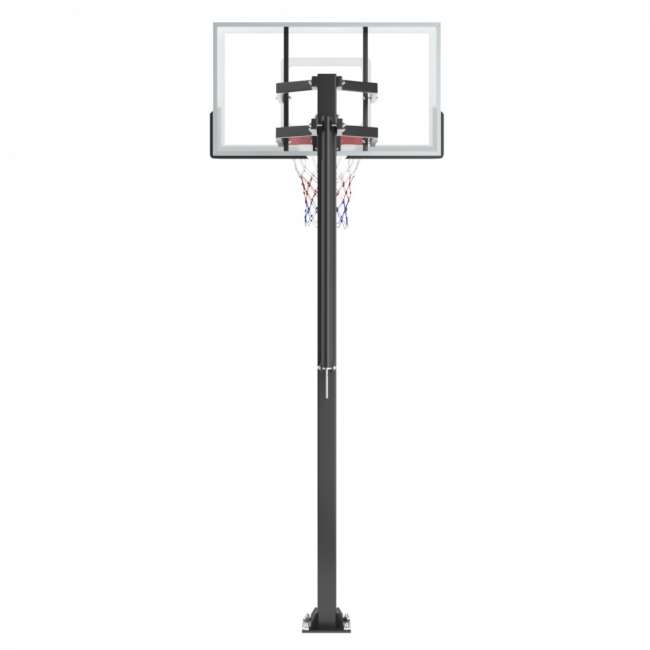 Баскетбольная стойка стационарная UNIX Line B-Stand-TG 54"x32" R45 H230-305 см Баскетбольная стойка стационарная UNIX Line B-Stand-TG 54"x32" R45 H230-305 см