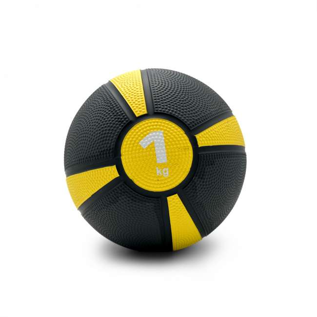 Медбол UNIX Fit PRO 1 кг Yellow Медбол UNIX Fit PRO 1 кг Yellow