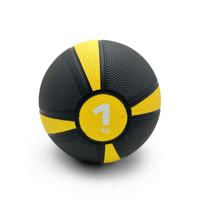 Медбол UNIX Fit PRO 1 кг Yellow Медбол UNIX Fit PRO 1 кг Yellow