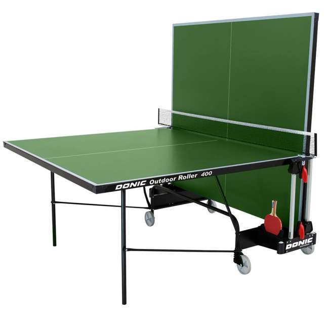 Всепогодный теннисный стол Donic Outdoor Roller 400 зеленый Всепогодный теннисный стол Donic Outdoor Roller 400 зеленый