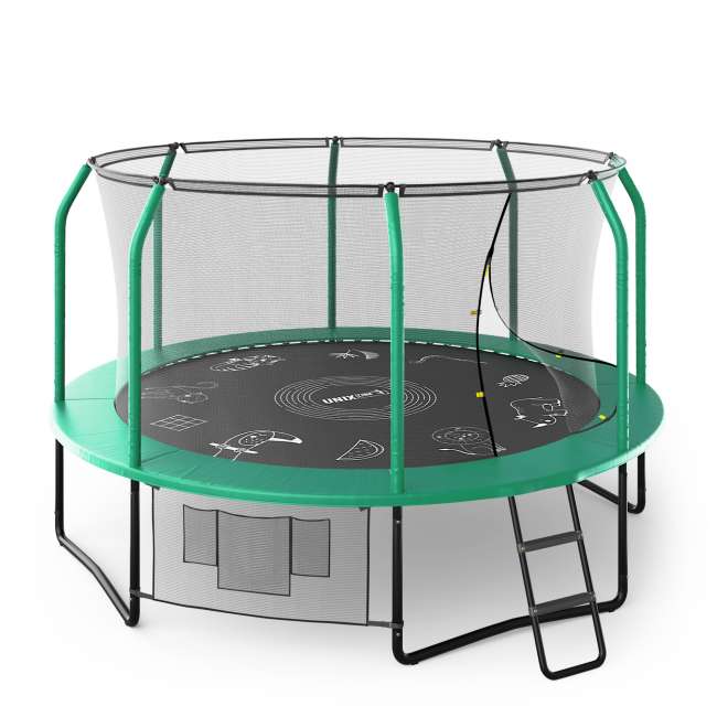 Батут UNIX line SUPREME GAME 12 ft Green Батут UNIX line SUPREME GAME 12 ft Green