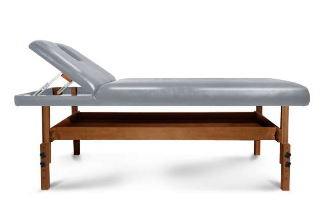Массажный стол стационарный Start Line Relax Comfort серый Массажный стол стационарный Start Line Relax Comfort серый