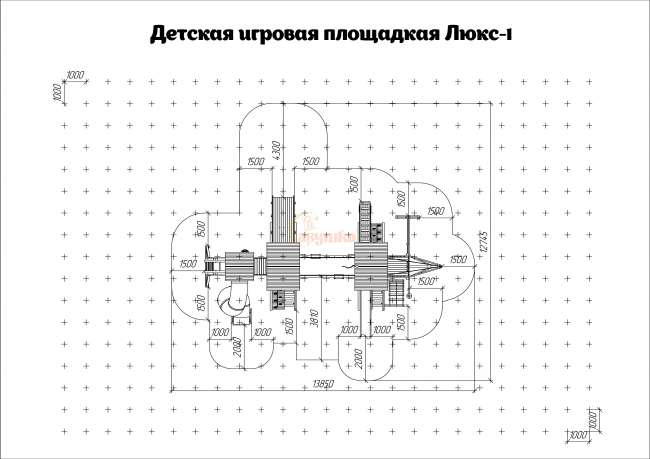 Детская площадка Савушка Люкс 1