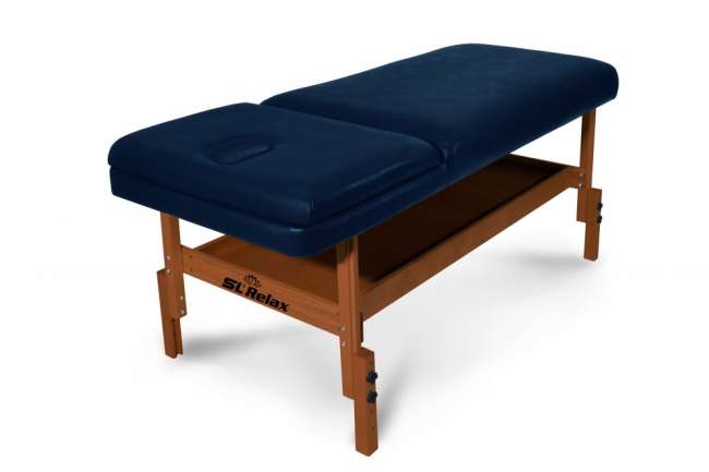 Массажный стол стационарный Start Line Relax Comfort синий Массажный стол стационарный Start Line Relax Comfort синий