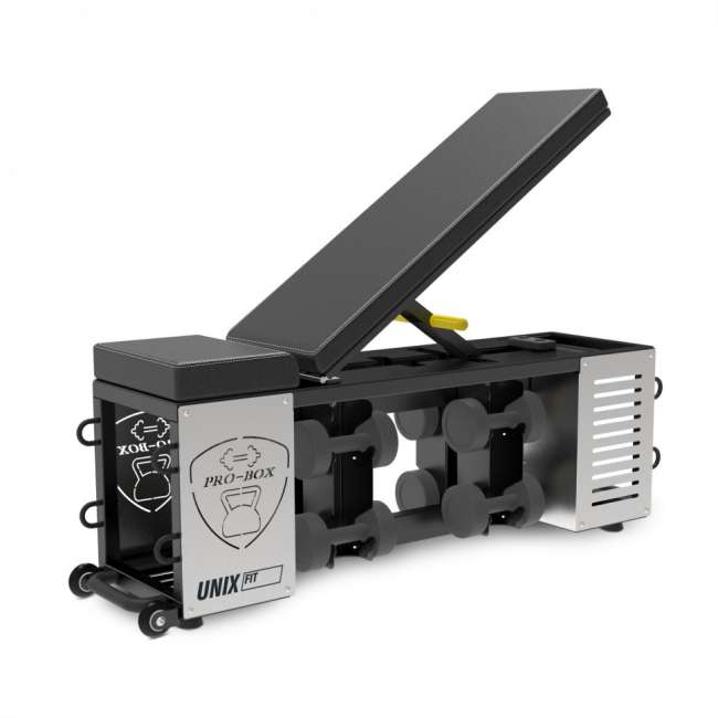 Скамья силовая UNIX Fit PRO многофункциональная (UC-C38) Скамья силовая UNIX Fit PRO многофункциональная (UC-C38)