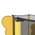 Батут с сеткой UNIX line 4.6 ft BEE (140 cm)