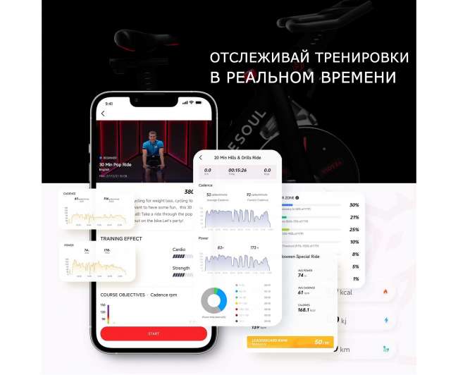 Велотренажер Yesoul BS3-W Велотренажер Yesoul BS3-W