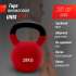 Гиря UNIX Fit виниловая 28 кг Red Гиря UNIX Fit виниловая 28 кг Red