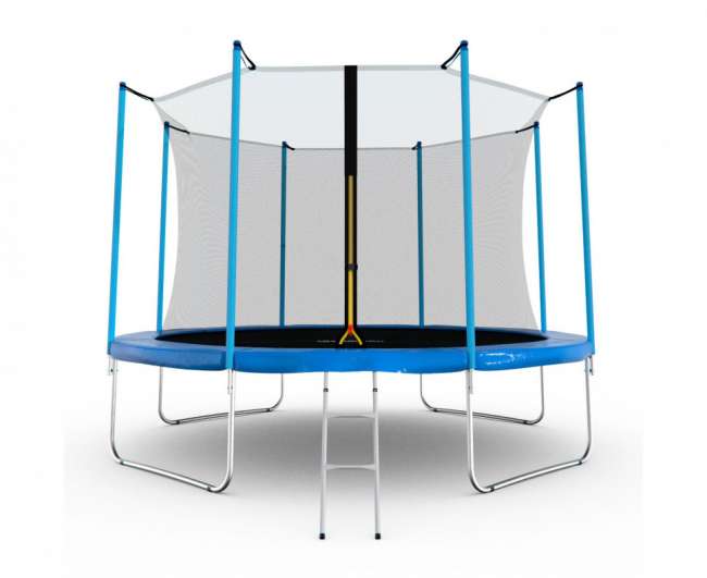 Батут каркасный с сеткой DFC Kondition 12 ft с лестницей Батут каркасный с сеткой DFC Kondition 12 ft с лестницей
