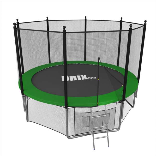 Батут с сеткой UNIX line 8 ft Classic outside Батут с сеткой UNIX line 8 ft Classic outside