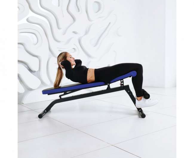Скамья силовая универсальная DFC Pro Fitness D848 складная