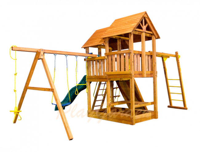 Игровая площадка PlayGarden SkyFort II стандарт с рукоходом Игровая площадка PlayGarden SkyFort II стандарт с рукоходом