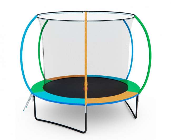 Батут с сеткой DFC A.KOU KIDS 10 ft с лестницей