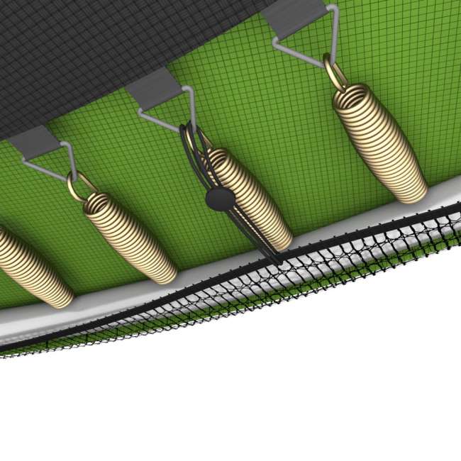 Батут с сеткой UNIX line Simple 10 ft Green outside