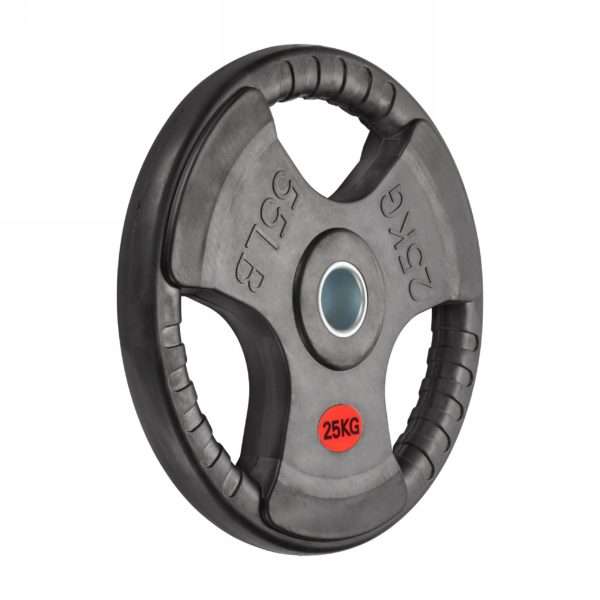 Диски обрезиненные VictoryFit 51 мм. от 2,5 до 25 кг с тройным хватом