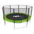 Батут с сеткой UNIX line Simple 12 ft Green outside