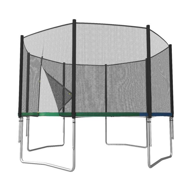 Батут с сеткой UNIX line Simple 8 ft Green outside
