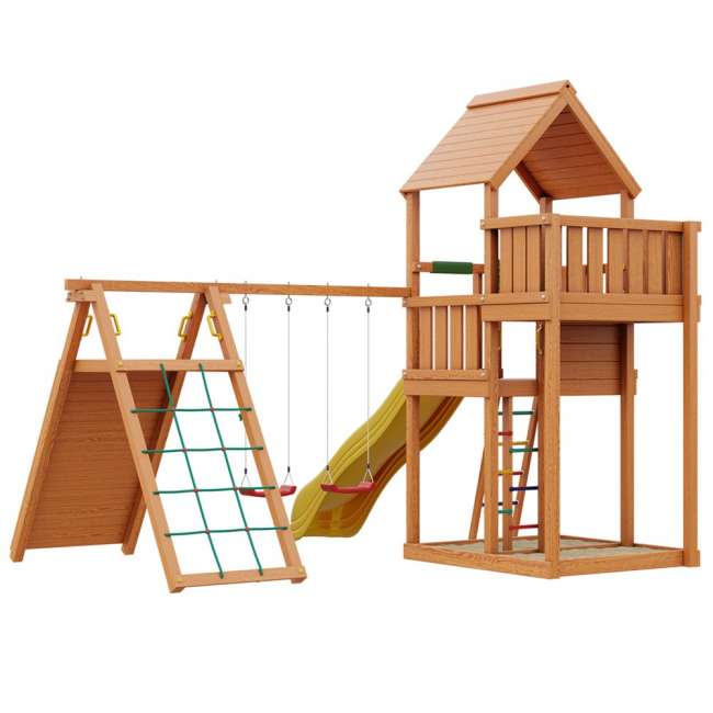 Деревянная детская площадка Jungle Palace JP11 Деревянная детская площадка Jungle Palace JP11