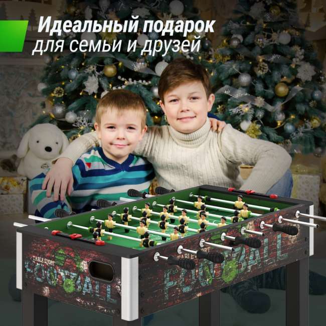 Игровой стол UNIX Line Футбол - Кикер (122х64 cм) Color Игровой стол UNIX Line Футбол - Кикер (122х64 cм) Color