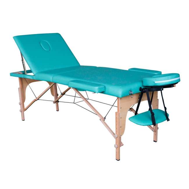 Складной массажный стол DFC NIRVANA Relax Pro Green
