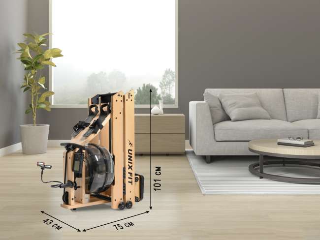 Гребной тренажер UnixFit Wood Rower Light Гребной тренажер UnixFit Wood Rower Light