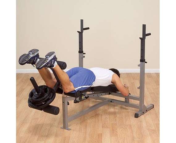 Скамья для жима со стойками Body-Solid Powerline POB-44