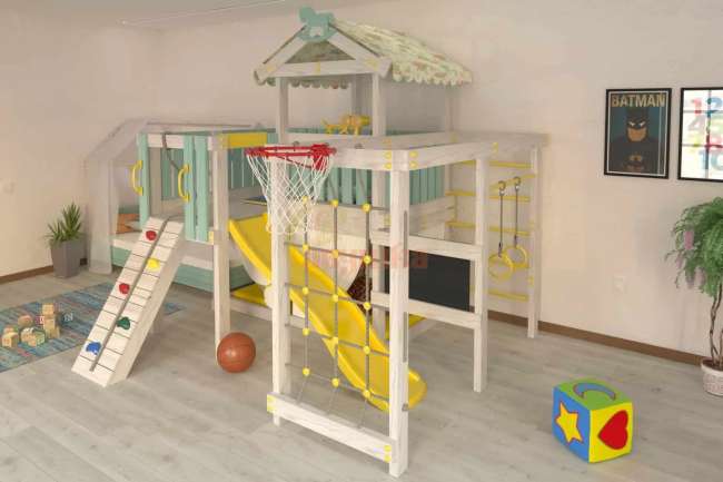 Игровой комплекс Савушка Baby 8 голубой Игровой комплекс Савушка Baby 8 голубой