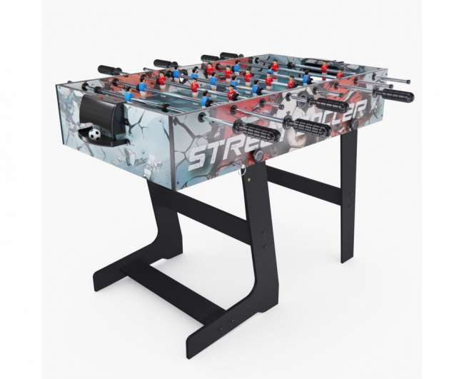 Игровой стол футбол DFC STREET SOCCER 4 ft складной Игровой стол футбол DFC STREET SOCCER 4 ft складной
