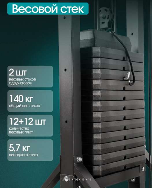 Кроссовер Oxygen Fitness VESTON