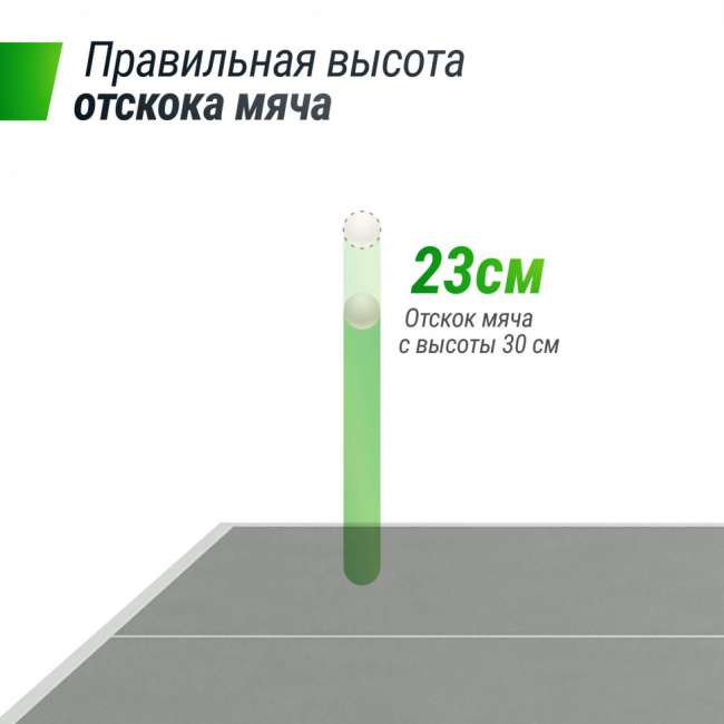 Всепогодный теннисный стол UNIX Line outdoor 6 mm grey
