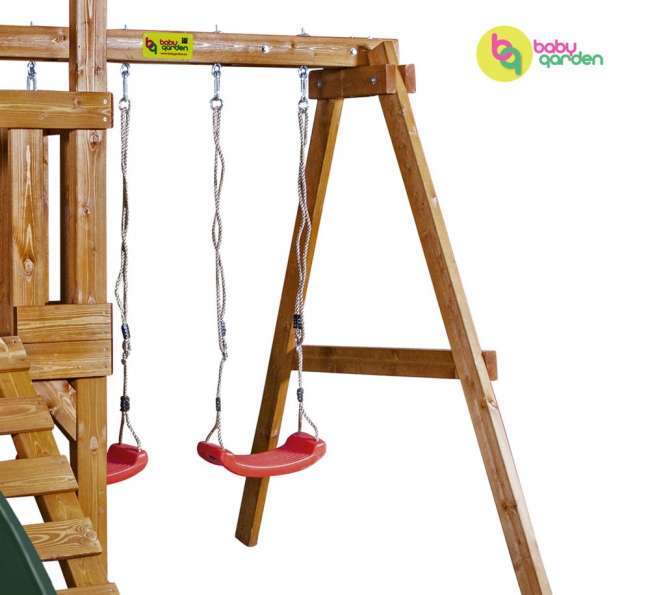 Деревянная игровая площадка Babygarden Play 8