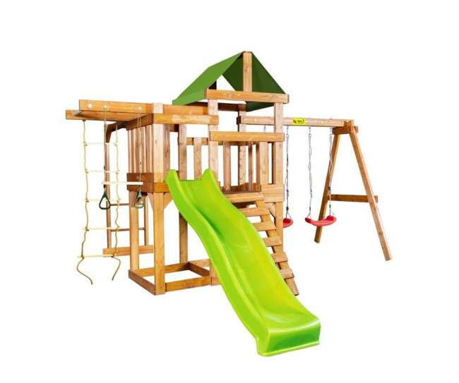 Детская игровая площадка Babygarden Play 8 светло-зеленая Детская игровая площадка Babygarden Play 8 светло-зеленая