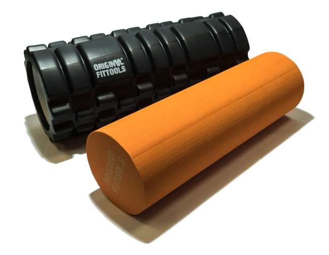 Цилиндр массажный Original FitTools 33 x 14 см черный двойной FT-DOUBLE-ROLL Цилиндр массажный Original FitTools 33 x 14 см черный двойной FT-DOUBLE-ROLL