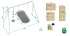 Детский спортивный комплекс Romana каркас для качелей-PRO качели Диск + качели-гнездо Лодка + баскетбольный щит Детский спортивный комплекс Romana каркас для качелей-PRO качели Диск + качели-гнездо Лодка + баскетбольный щит