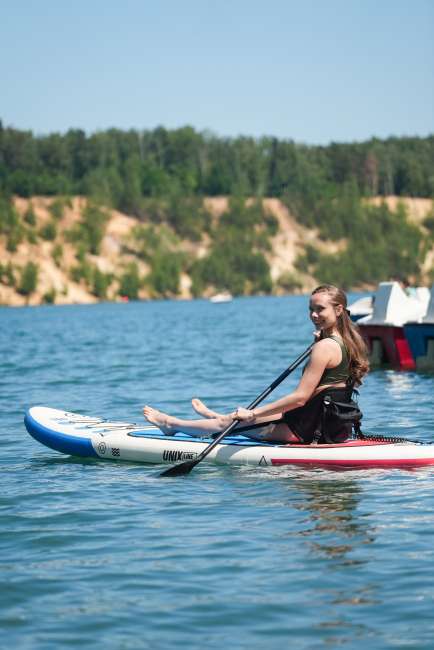 SUP-борд UNIX Line Deep Sea (320 cm) + сиденье SUP-борд UNIX Line Deep Sea (320 cm) + сиденье